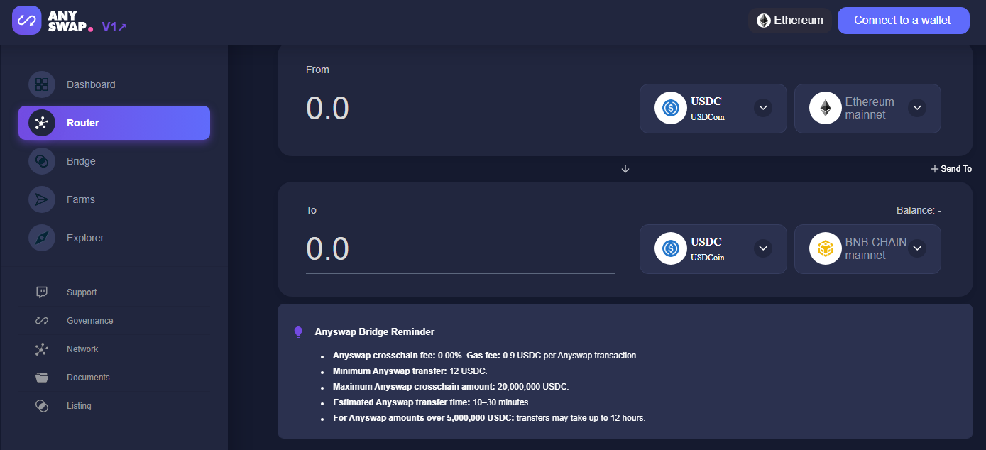 Anyswap Trading